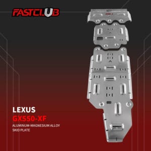 GX550XF LEXUS GX550 XF 5/8mm Aluminum Alloy Skid Plate, Bottom Protector, Engine Protector, Made of Natural Aluminum